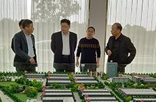 柴桑区赵区长及马回岭镇胡书记莅临ob欧宝·体育食品产业园视察工作