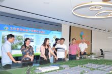 新华网溯源中国考察团莅临ob欧宝·体育食品产业园参观指导调研