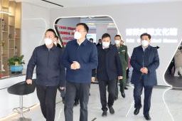 柴桑区委书记盛炜率考察团一行参观调研ob欧宝·体育食品产业园